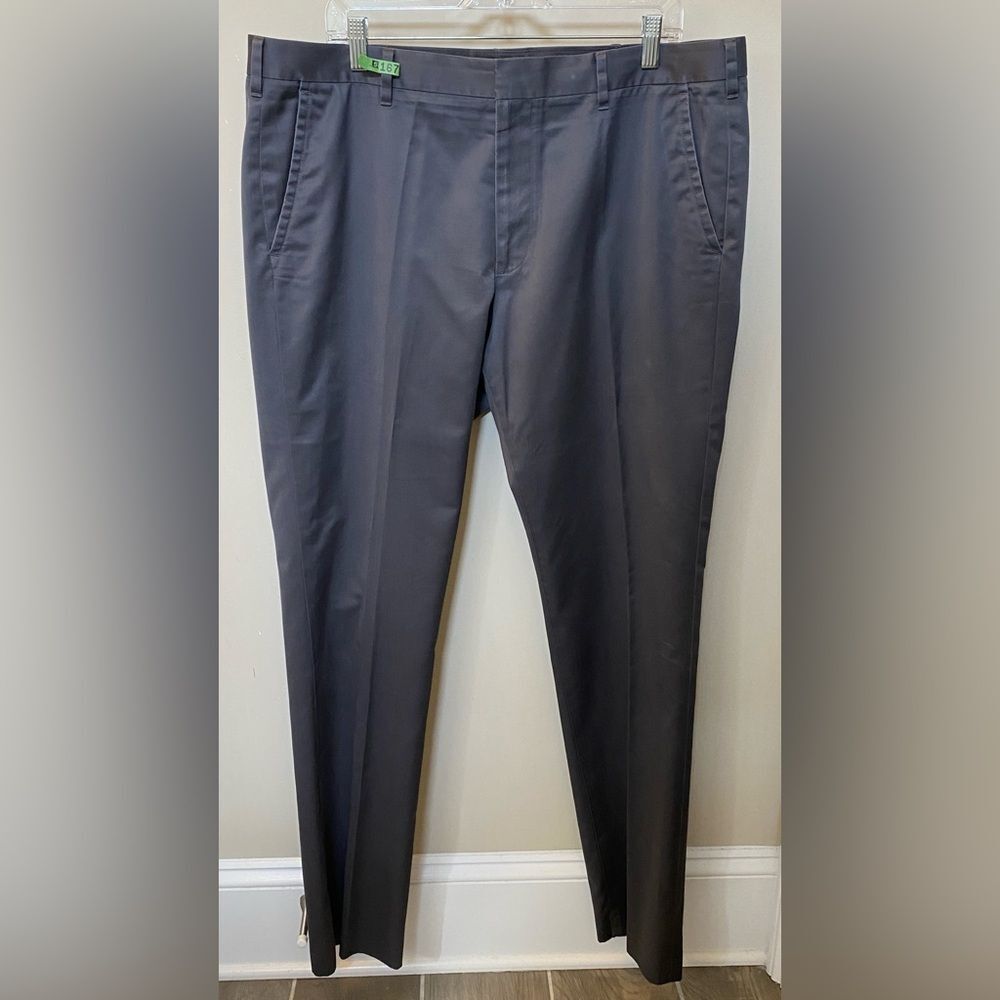 Bonobos Friday Medium Grey Chino Dress Pants Slacks Men's Sz 38/34